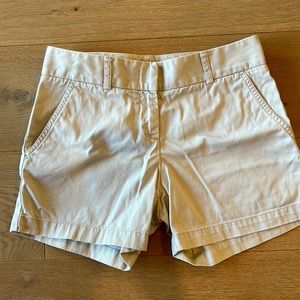 J.Crew Stone Colored Low Rise Shorts